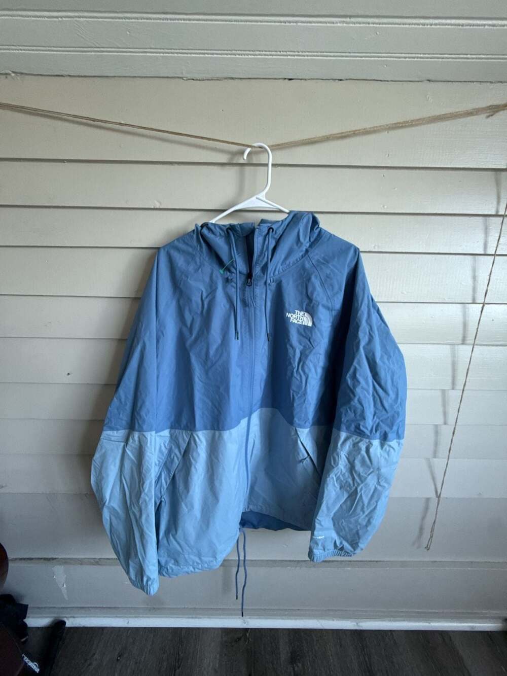 The North Face Men's Antora Rain Hoodie Jacket Blue 2X